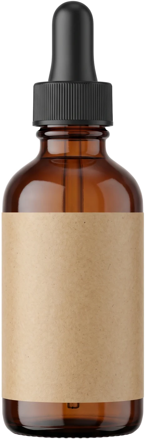 A plain unbranded bottle