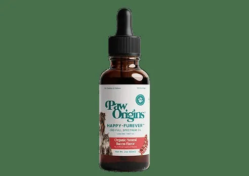 Happy-Furever® Oil full-spectrum CBD bottle