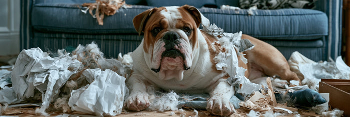 Why Does My Dog Destroy Things When Left Alone?