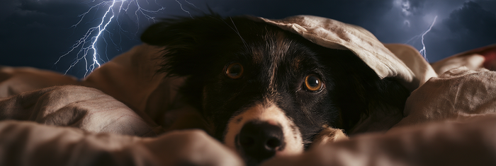 Thunderstorm Anxiety in Dogs