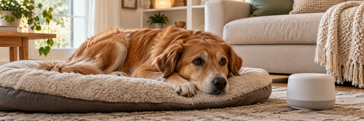 Does White Noise Help Anxious Dogs?