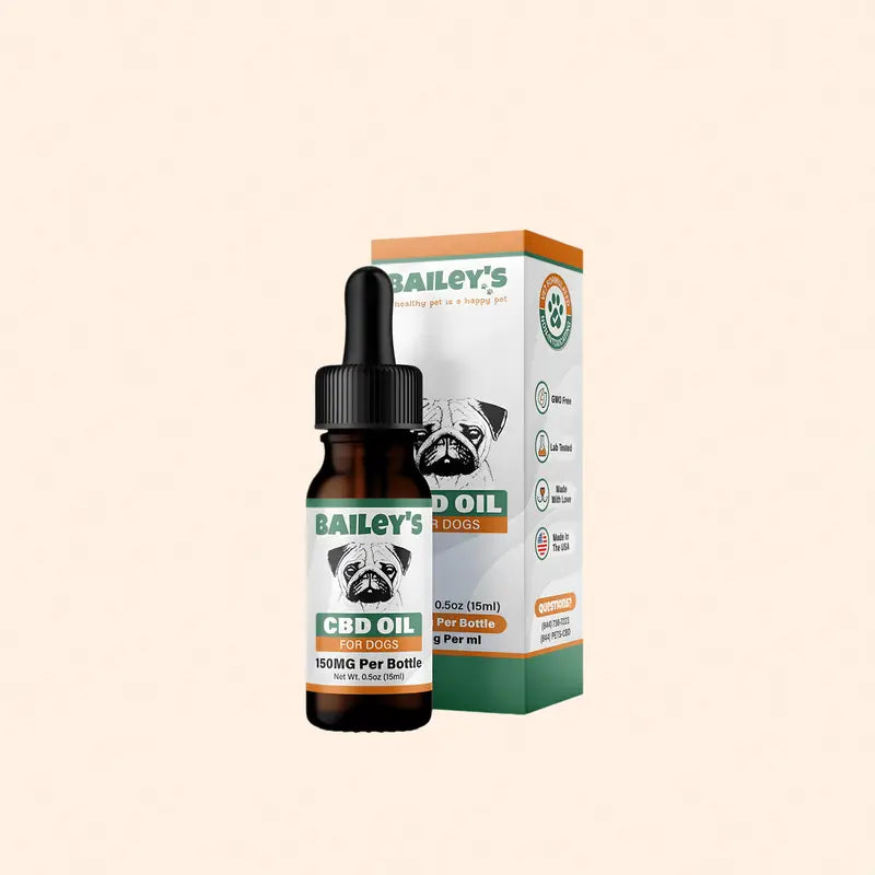 5. Bailey CBD Oil for Dogs (1,200mg)