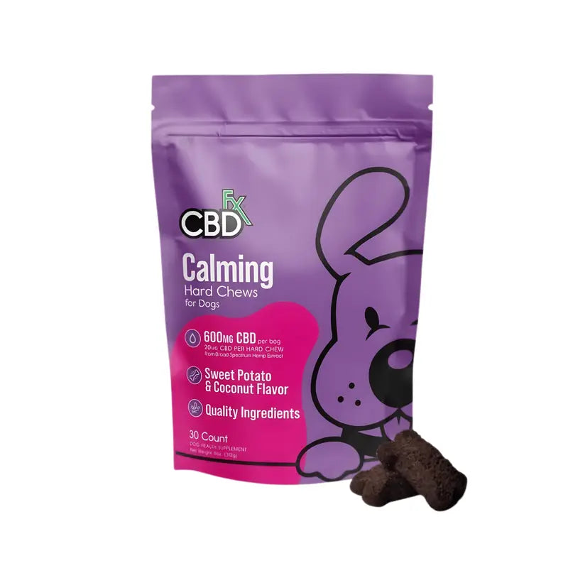 4. CBDfx Calming Treats for Dogs