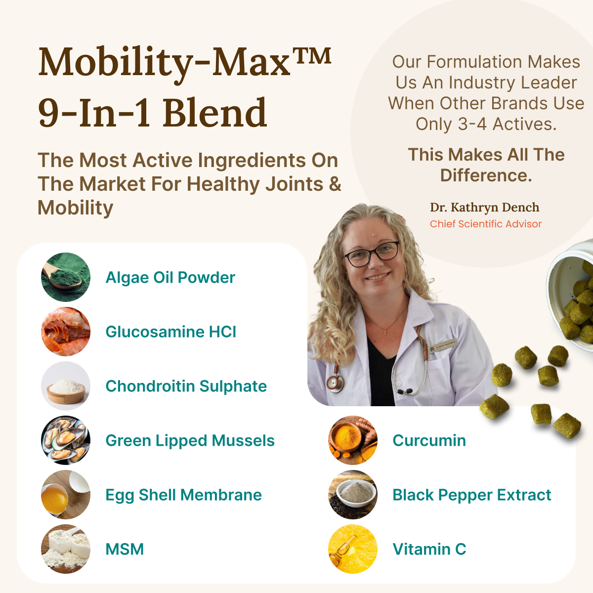 Mobility-Max™ Advanced Hip & Joint Support Chews