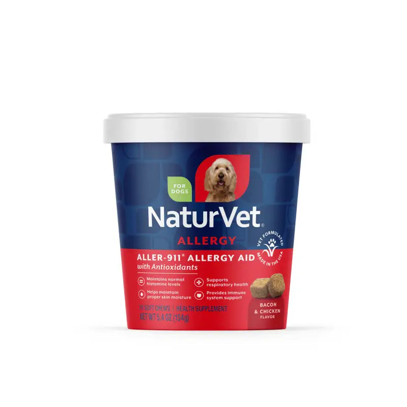 2. NaturVet Aller-911 Allergy Chews
