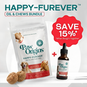 Full-Spectrum (1,600mg) Happy-Furever™ Oil & Chews Value Bundle
