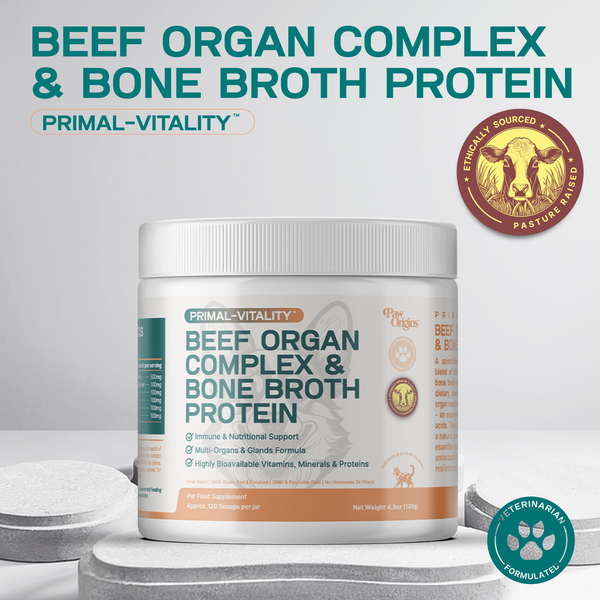 Freeze-Dried Beef Organ Topper with Bone Broth Flavor